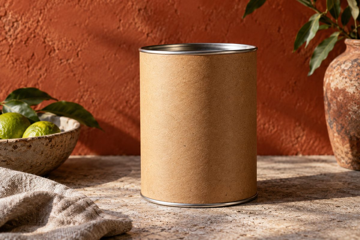 Composite canister of hydrolysed collagen peptide dietary supplement powder